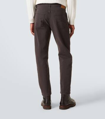 Mid-rise straight jeans | Brunello Cucinelli