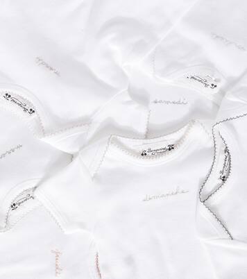 Baby set of 7 cotton onesies | Bonpoint