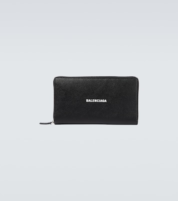 Cash leather wallet | Balenciaga