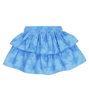 Jupe en jacquard de coton mélangé | Brunello Cucinelli Kids