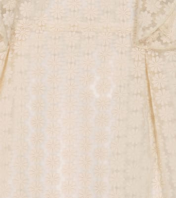 Robe midi en coton mélangé à fleurs | Tartine et Chocolat