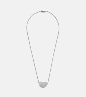 Halskette Heart aus 18kt Weißgold mit Diamanten | Eéra