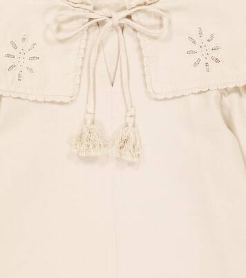 Geraldine cotton piqué blouse | The New Society