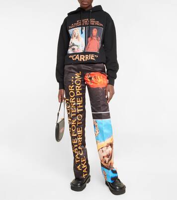 Felpa con cappuccio in jersey di cotone | JW Anderson