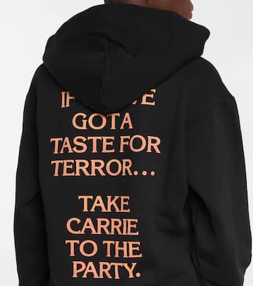 Felpa con cappuccio in jersey di cotone | JW Anderson