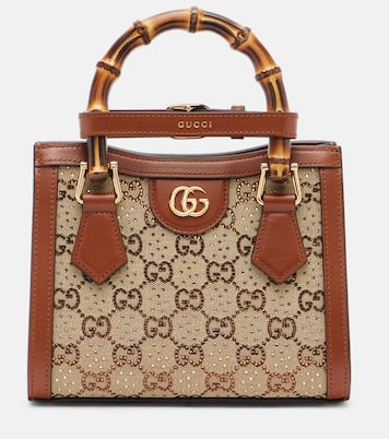 Tote Diana Mini GG de lona | Gucci