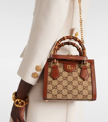 Tote Diana Mini GG de lona | Gucci