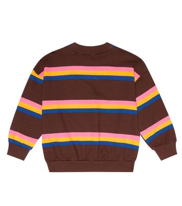 Striped cotton jersey sweatshirt | Mini Rodini