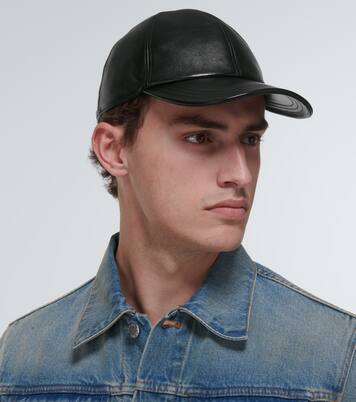 Casquette en cuir | Prada