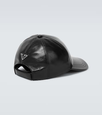Casquette en cuir | Prada