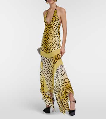 Plateau-Pumps Angelica aus Lackleder | Amina Muaddi