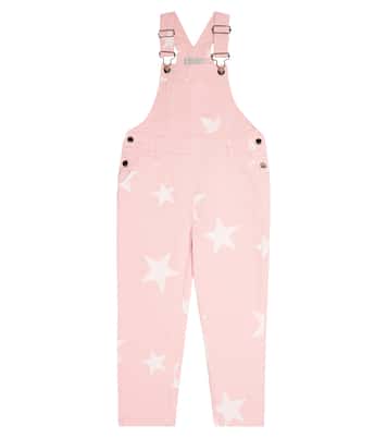 Printed denim overalls | Stella McCartney Kids