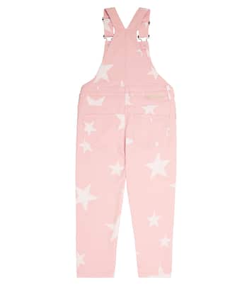 Printed denim overalls | Stella McCartney Kids