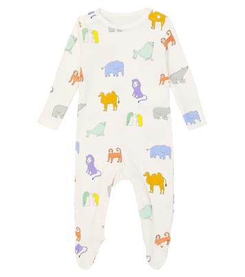 طقم لمولود جديد من توب ليوتار وأفرول من القطن | Stella McCartney Kids