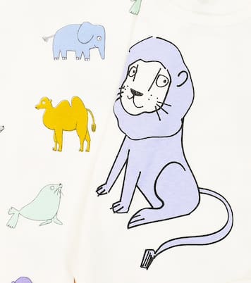 طقم لمولود جديد من توب ليوتار وأفرول من القطن | Stella McCartney Kids