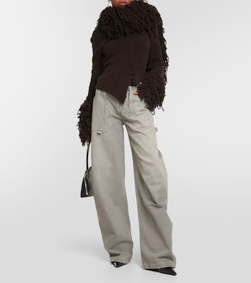 Jeans barrel Effie de tiro alto | The Attico