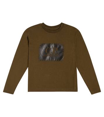 Logo cotton jersey T-shirt | C.P. Company Kids