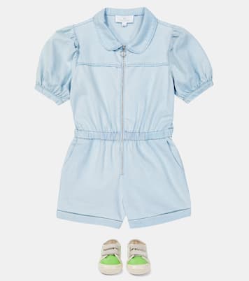 Loretta denim playsuit | C'era Una Volta