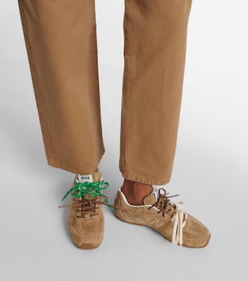 x New Balance 530 SL suede sneakers | Miu Miu