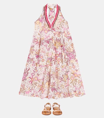 Robe Nava imprimée en coton | Poupette St Barth Kids