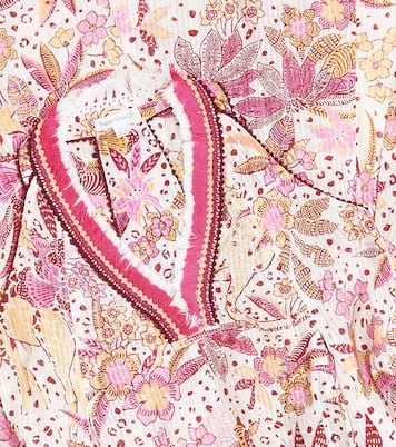 Robe Nava imprimée en coton | Poupette St Barth Kids