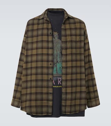 Paris Liberty layered cotton shirt | Balenciaga