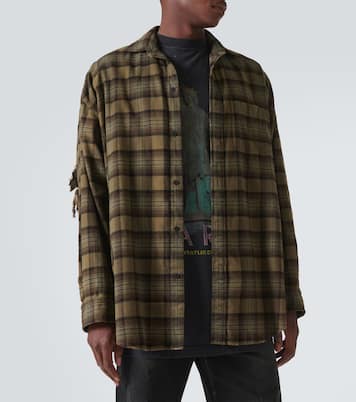 Paris Liberty layered cotton shirt | Balenciaga