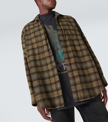 Paris Liberty layered cotton shirt | Balenciaga