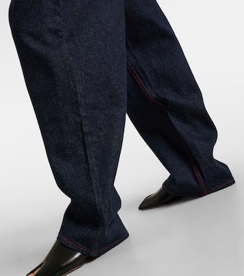 Low-rise wide-leg jeans | Alaïa