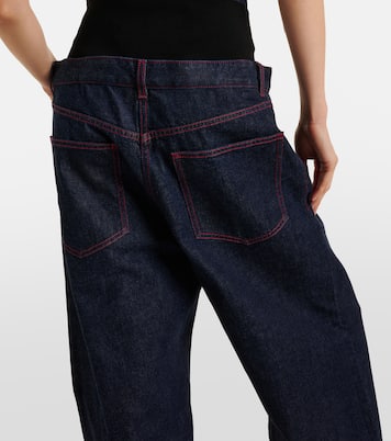 Low-rise wide-leg jeans | Alaïa