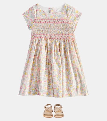 Robe Duchesse en coton à fleurs | Bonpoint