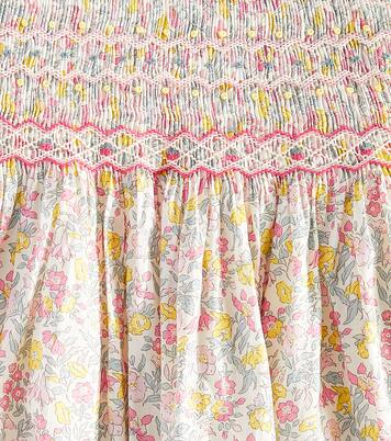 Robe Duchesse en coton à fleurs | Bonpoint
