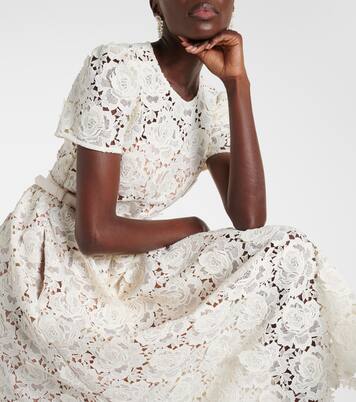 Midikleid aus Spitze | Self-Portrait