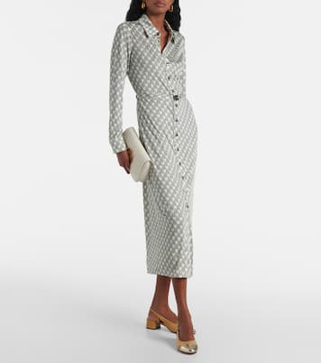 Printed shirt dress | Tory Burch