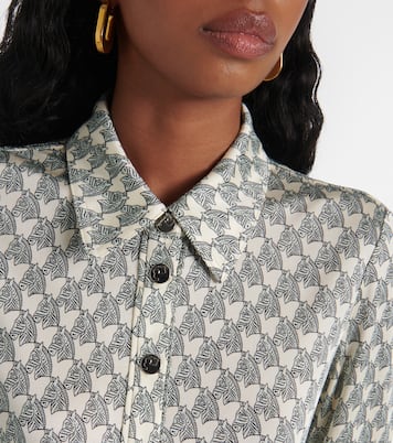 Printed shirt dress | Tory Burch