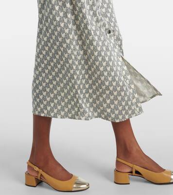 Printed shirt dress | Tory Burch