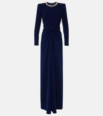 Sunday embellished crêpe gown | Jenny Packham