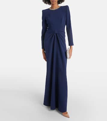 Sunday embellished crêpe gown | Jenny Packham