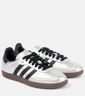 Samba OG metallic leather sneakers | Adidas