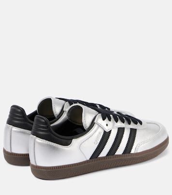 Samba OG metallic leather sneakers | Adidas
