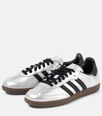Samba OG metallic leather sneakers | Adidas