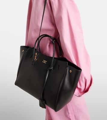 Hamptons Small leather tote bag | Balenciaga