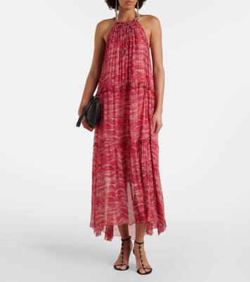 Abito midi Alita in chiffon | Marant Etoile