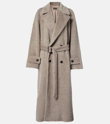 Foster alpaca and wool trench coat | Loro Piana