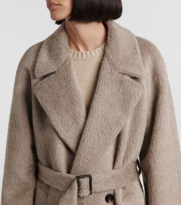 Foster alpaca and wool trench coat | Loro Piana