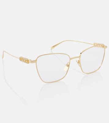 Embellished cat-eye glasses | Gucci