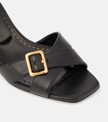 Sandalen Shbealo 80 aus Leder | Manolo Blahnik