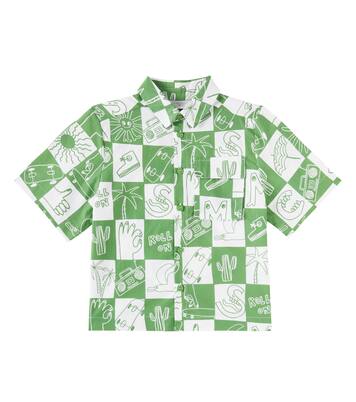 Checked cotton shirt | Stella McCartney Kids