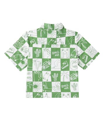 Checked cotton shirt | Stella McCartney Kids