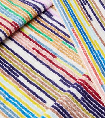 Melody set of 2 striped terry towels | Missoni